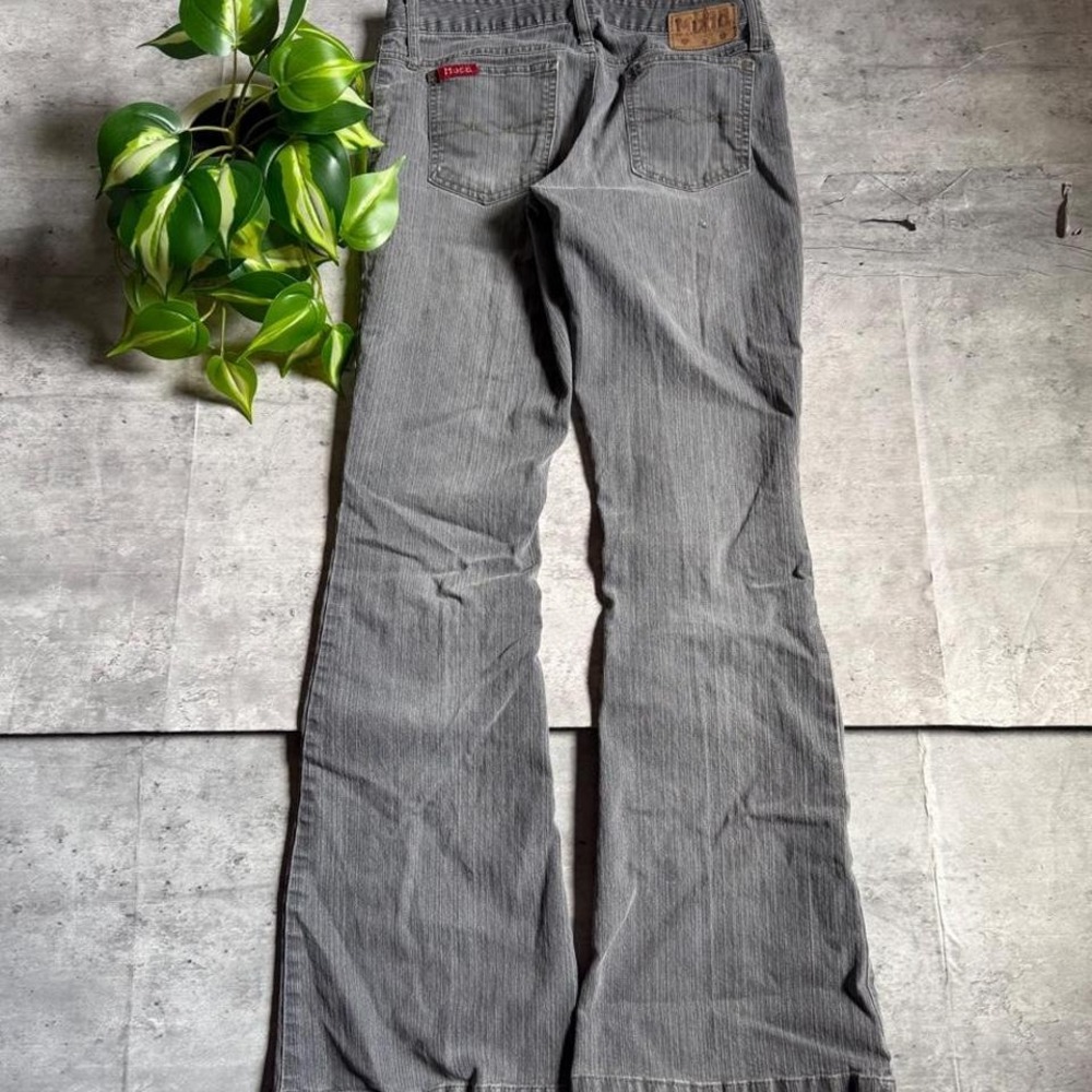Y2K 2000s Faded Gray Mudd Flare Jeans